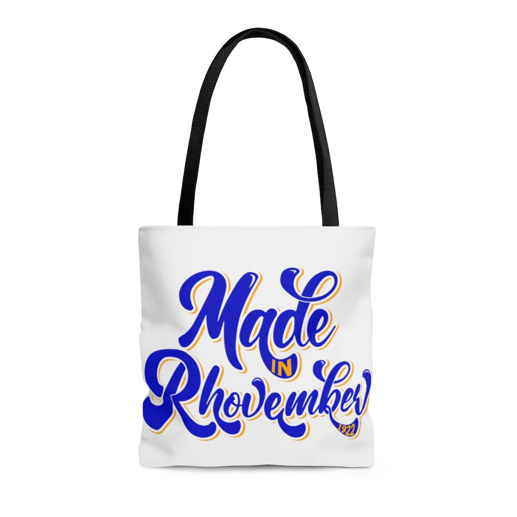 Rhovember Made Tote bag