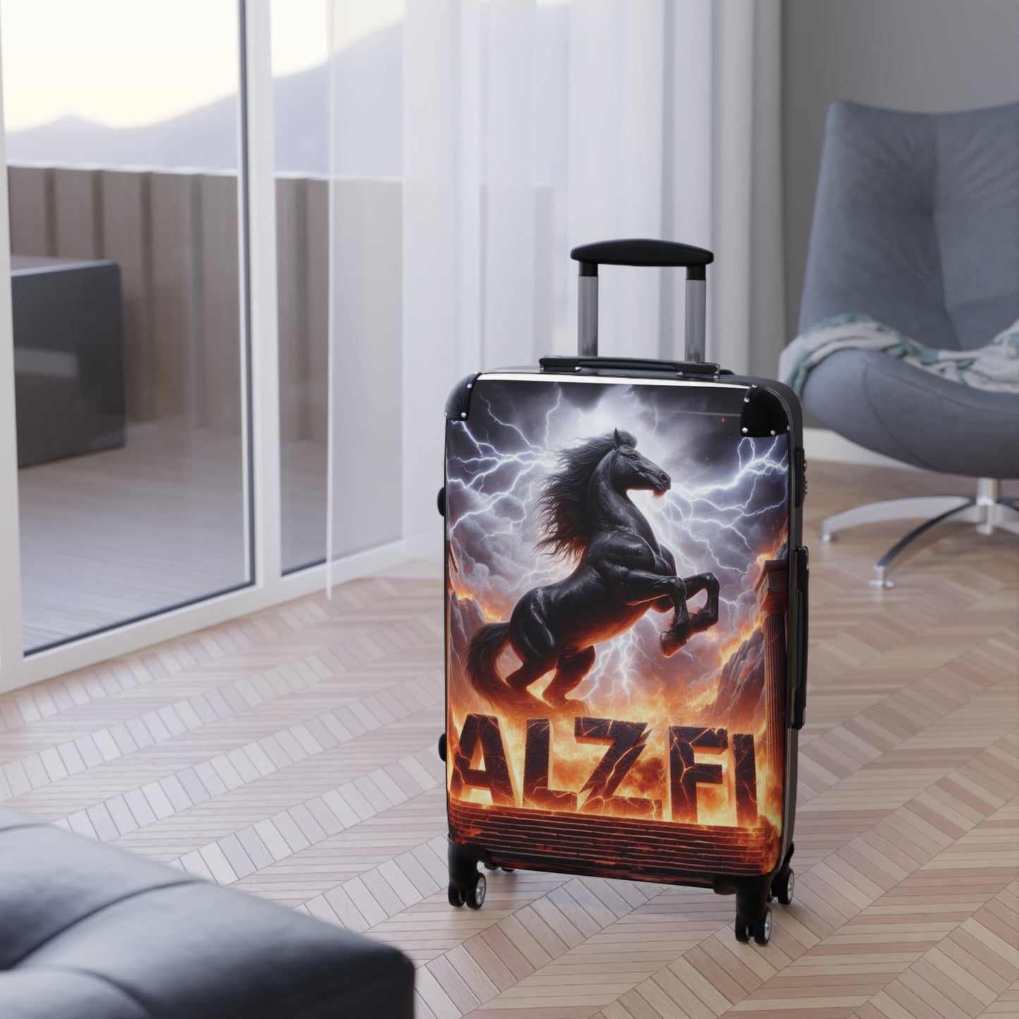 ALZFI hard shell luggage