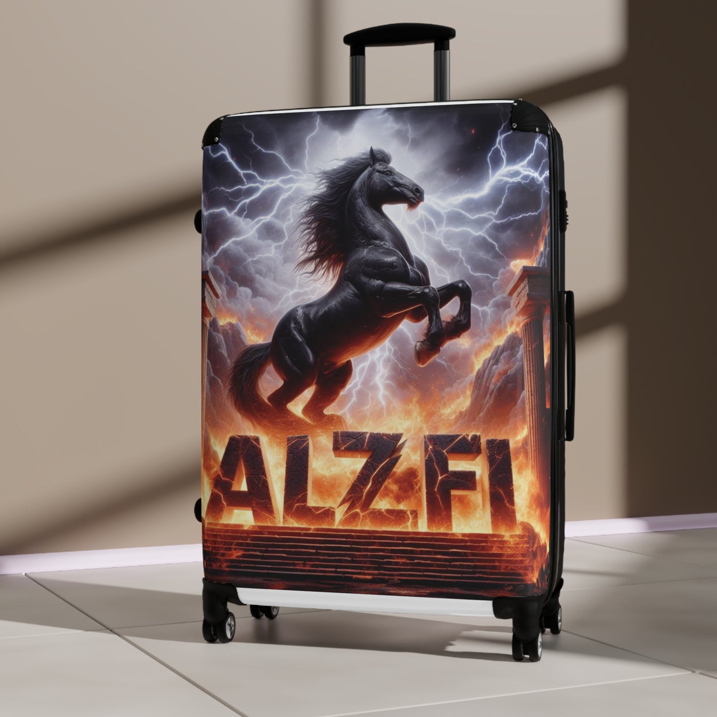 ALZFI hard shell luggage