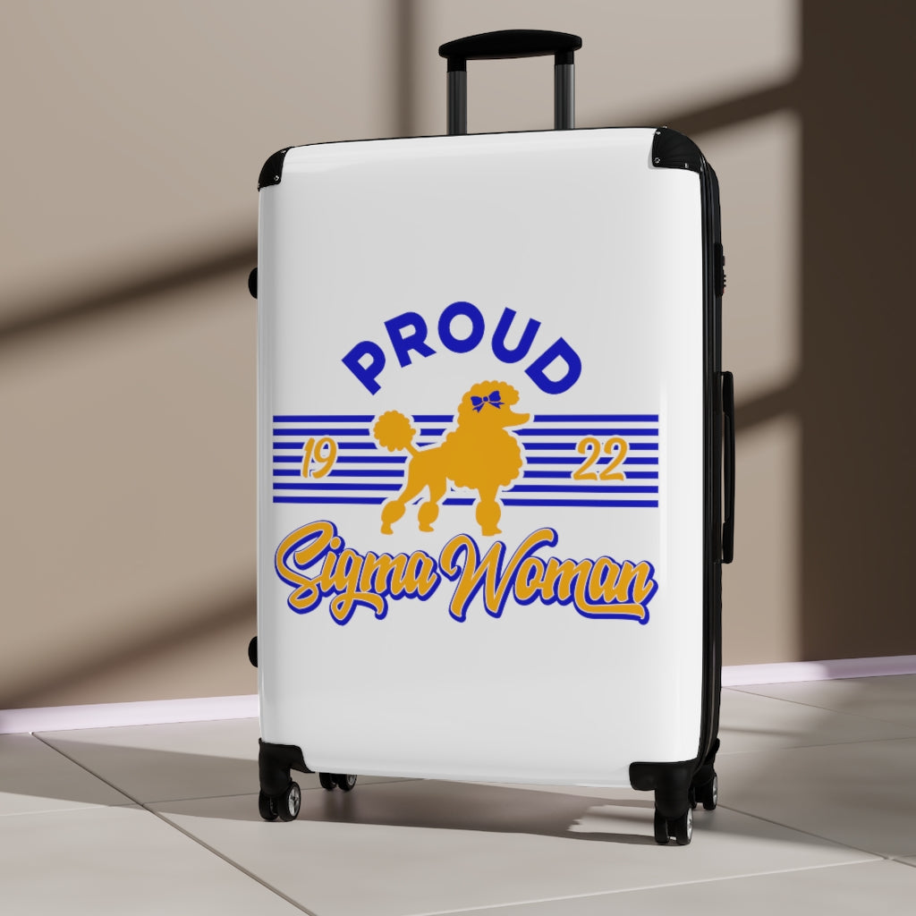 Proud Sigma Woman Hardcase Luggage