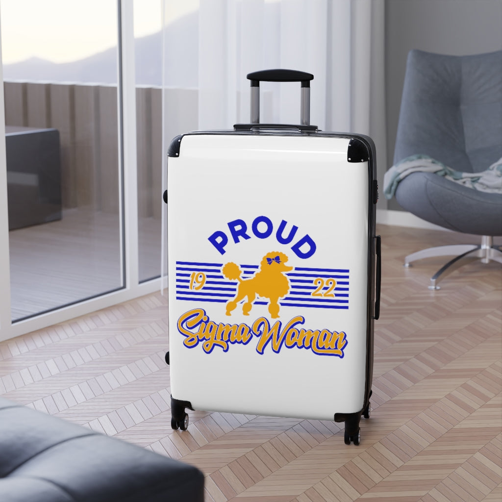 Proud Sigma Woman Hardcase Luggage