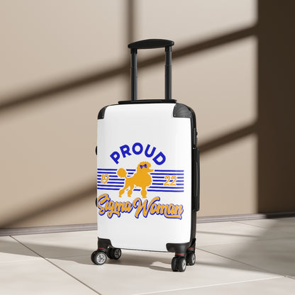 Proud Sigma Woman Hardcase Luggage